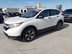 Salvage cars for sale at New Orleans, LA auction: 2017 Honda CR-V LX