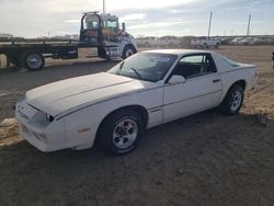 Vehiculos salvage en venta de Copart Amarillo, TX: 1982 Chevrolet Camaro