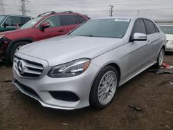 Salvage cars for sale at Elgin, IL auction: 2014 Mercedes-Benz E 350 4matic