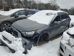 Salvage cars for sale from Copart North Billerica, MA: 2021 Toyota Rav4 XLE