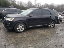 Salvage cars for sale from Copart Waldorf, MD: 2019 Ford Explorer XLT