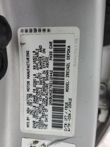 2009 Toyota Corolla Base