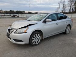 Salvage cars for sale from Copart Dunn, NC: 2015 Nissan Sentra S