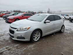 Chevrolet Malibu 1LT salvage cars for sale: 2015 Chevrolet Malibu 1LT