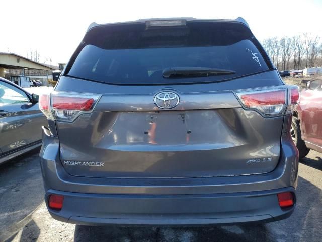 2015 Toyota Highlander LE