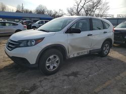 Salvage cars for sale from Copart Wichita, KS: 2014 Honda CR-V LX