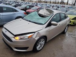 Salvage cars for sale at Bridgeton, MO auction: 2018 Ford Focus SE