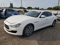 Vehiculos salvage en venta de Copart Miami, FL: 2018 Maserati Ghibli