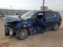 Salvage cars for sale at Andrews, TX auction: 2022 Chevrolet Equinox LT