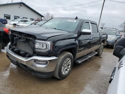 Salvage cars for sale at Dyer, IN auction: 2016 GMC Sierra K1500 SLE