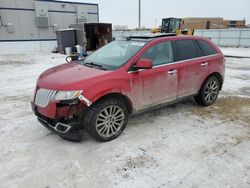 Vehiculos salvage en venta de Copart Bismarck, ND: 2011 Lincoln MKX