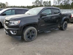 Salvage cars for sale from Copart Harleyville, SC: 2017 Chevrolet Colorado LT