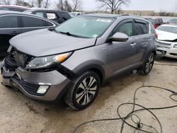 Salvage cars for sale at Bridgeton, MO auction: 2011 KIA Sportage EX