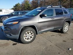 Salvage cars for sale from Copart Brookhaven, NY: 2014 Jeep Cherokee Latitude