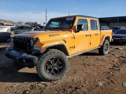 Salvage cars for sale from Copart Colorado Springs, CO: 2021 Jeep Gladiator Sport