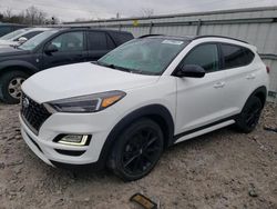 Salvage cars for sale at Walton, KY auction: 2019 Hyundai Tucson Limited