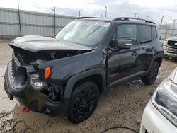 Jeep Renegade salvage cars for sale: 2018 Jeep Renegade Trailhawk