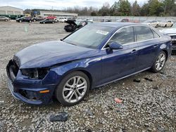 Salvage cars for sale at Memphis, TN auction: 2019 Audi A4 Premium Plus