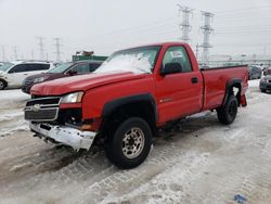 Salvage cars for sale at Elgin, IL auction: 2007 Chevrolet Silverado C2500 Heavy Duty