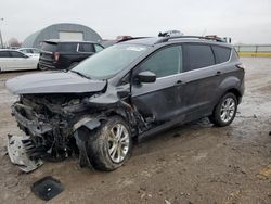 Salvage cars for sale from Copart Wichita, KS: 2018 Ford Escape SE