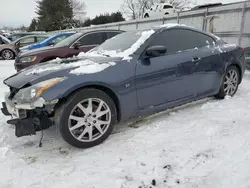 Salvage cars for sale at Finksburg, MD auction: 2015 Infiniti Q60 Journey