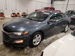 Salvage cars for sale at Franklin, WI auction: 2019 Chevrolet Malibu LS