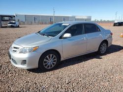 Toyota Corolla salvage cars for sale: 2012 Toyota Corolla Base