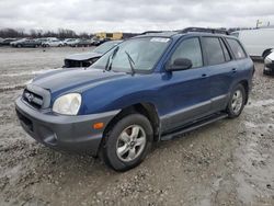 Carros salvage a la venta en subasta: 2006 Hyundai Santa FE GLS