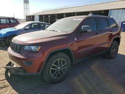 Salvage cars for sale from Copart Phoenix, AZ: 2017 Jeep Grand Cherokee Trailhawk