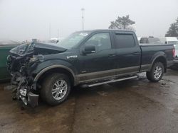 Salvage cars for sale from Copart Woodhaven, MI: 2015 Ford F150 Supercrew