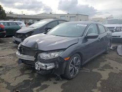Salvage cars for sale at Martinez, CA auction: 2016 Honda Civic EXL