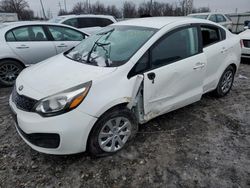 KIA salvage cars for sale: 2014 KIA Rio LX