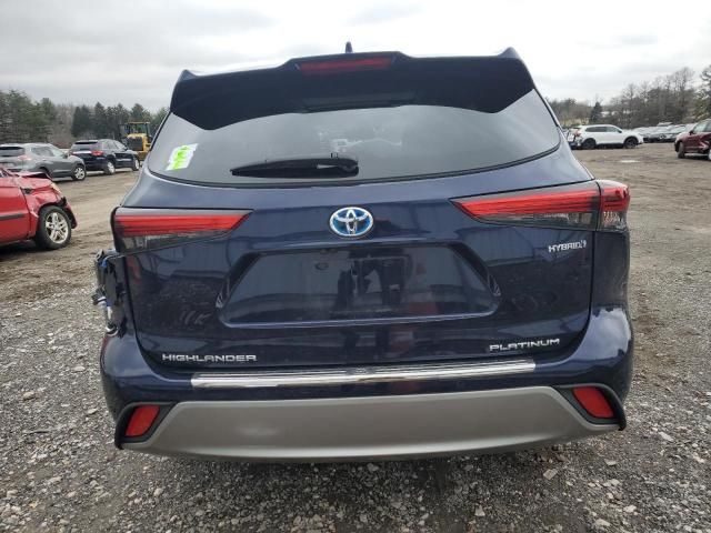 2021 Toyota Highlander Hybrid Platinum