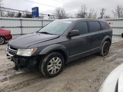 Salvage cars for sale from Copart Walton, KY: 2015 Dodge Journey SE