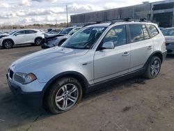 Salvage cars for sale from Copart Fredericksburg, VA: 2005 BMW X3 3.0I