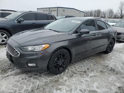 Salvage cars for sale from Copart Wayland, MI: 2019 Ford Fusion SE