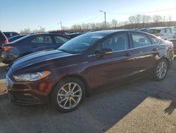 Ford salvage cars for sale: 2017 Ford Fusion SE