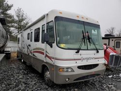 Salvage trucks for sale at Albany, NY auction: 2004 Wildwood 2004 Ford F550 Super Duty Stripped Chassis