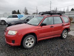 Salvage cars for sale at auction: 2007 Subaru Forester 2.5X