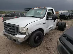 Salvage trucks for sale at Houston, TX auction: 2004 Ford F350 Super Duty