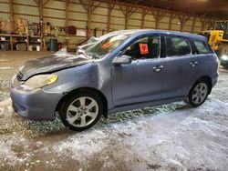 Salvage cars for sale from Copart London, ON: 2005 Toyota Corolla Matrix XR