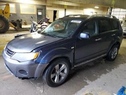 Salvage cars for sale at Indianapolis, IN auction: 2009 Mitsubishi Outlander SE