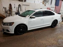 Volkswagen Passat salvage cars for sale: 2016 Volkswagen Passat SE