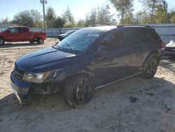 Dodge Journey salvage cars for sale: 2018 Dodge Journey Crossroad