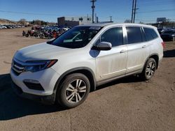 Salvage cars for sale from Copart Colorado Springs, CO: 2017 Honda Pilot EXL