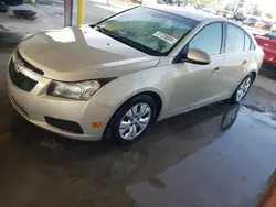 Salvage cars for sale at auction: 2012 Chevrolet Cruze LS