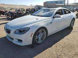 BMW 6 Series salvage cars for sale: 2013 BMW 640 I