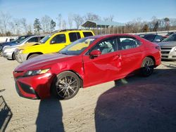 Salvage cars for sale at Spartanburg, SC auction: 2022 Toyota Camry SE