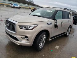 Salvage cars for sale at Lebanon, TN auction: 2018 Infiniti QX80 Base