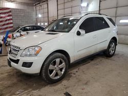 Mercedes-Benz ML 350 salvage cars for sale: 2009 Mercedes-Benz ML 350